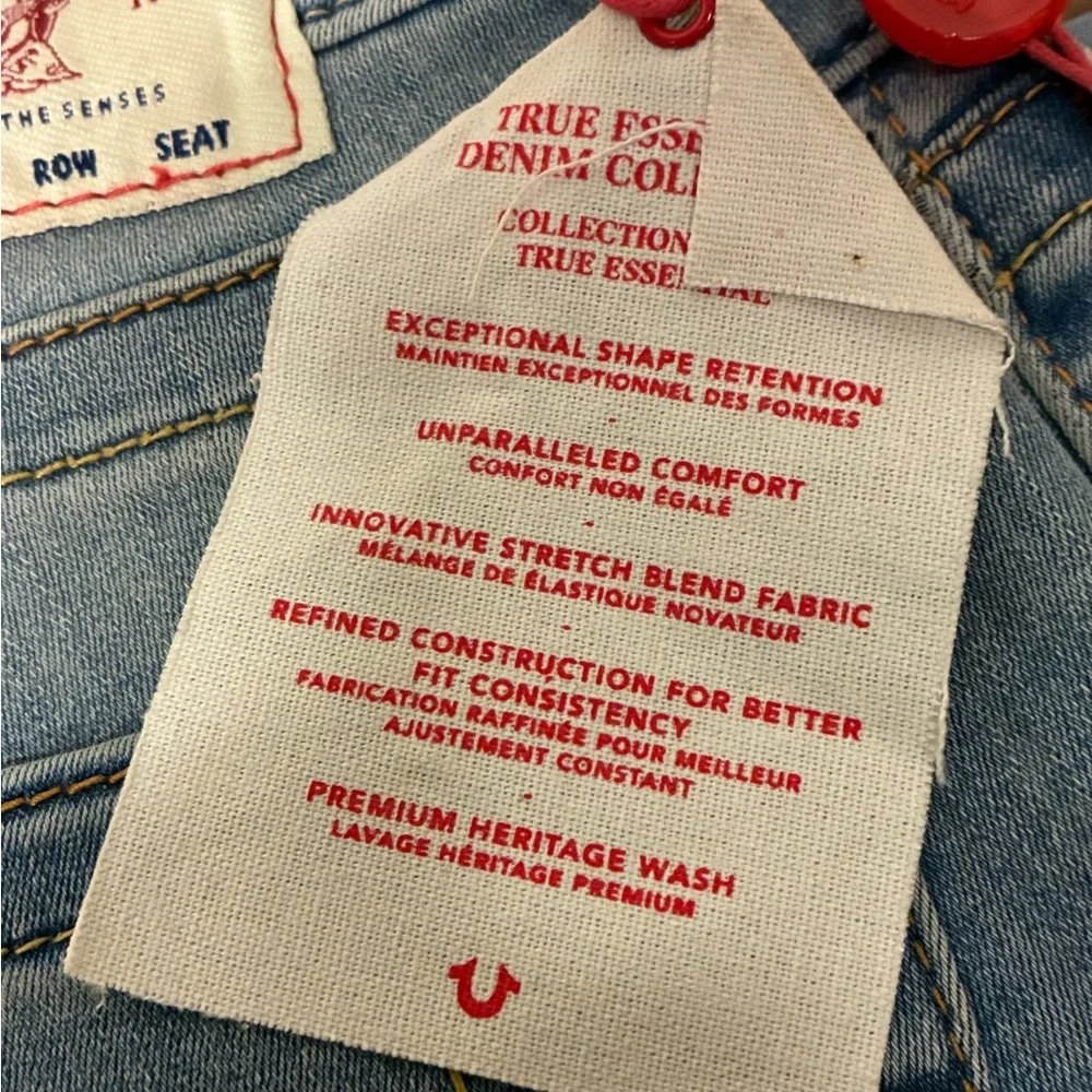 NWT True Religion Women Blue Jeans Size 27 Jennie Curvy Skinny - Picture 4 of 16